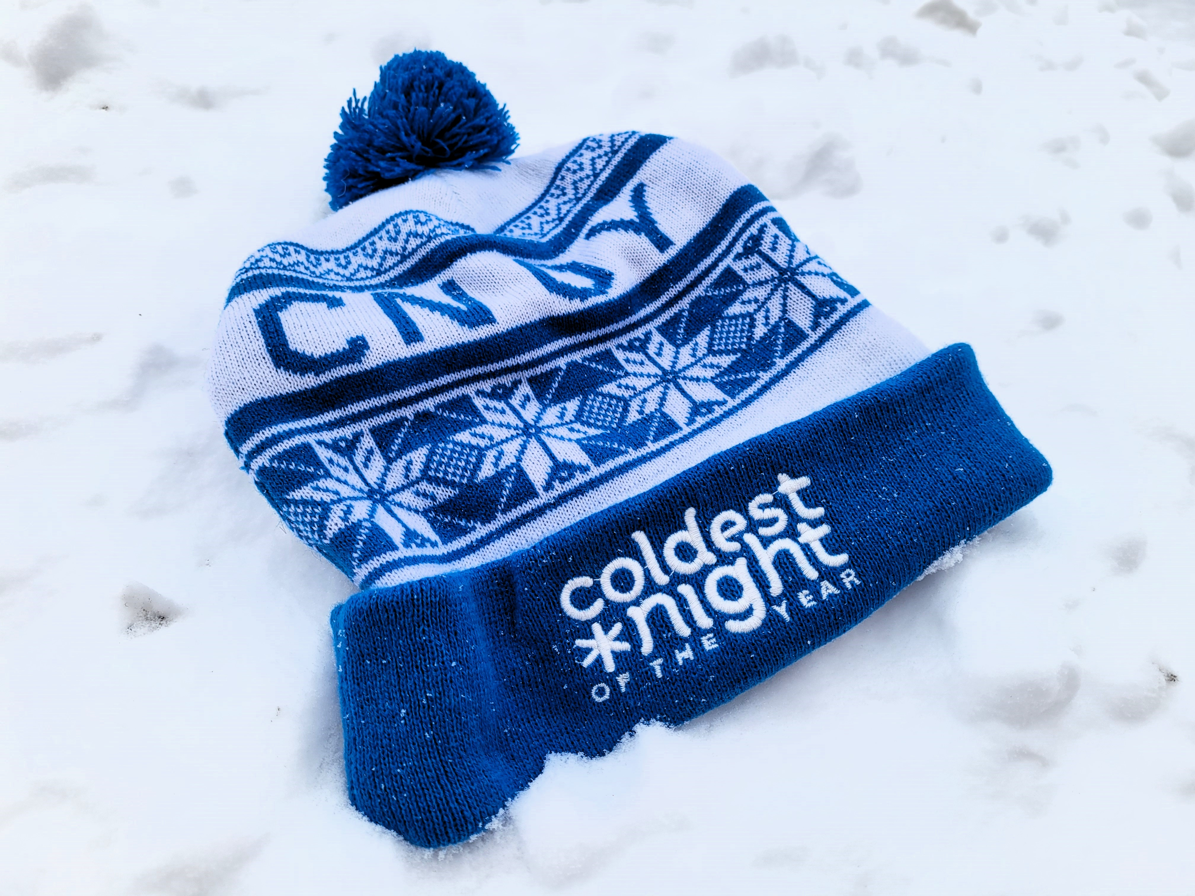 Coldest Night of the Year winter hat