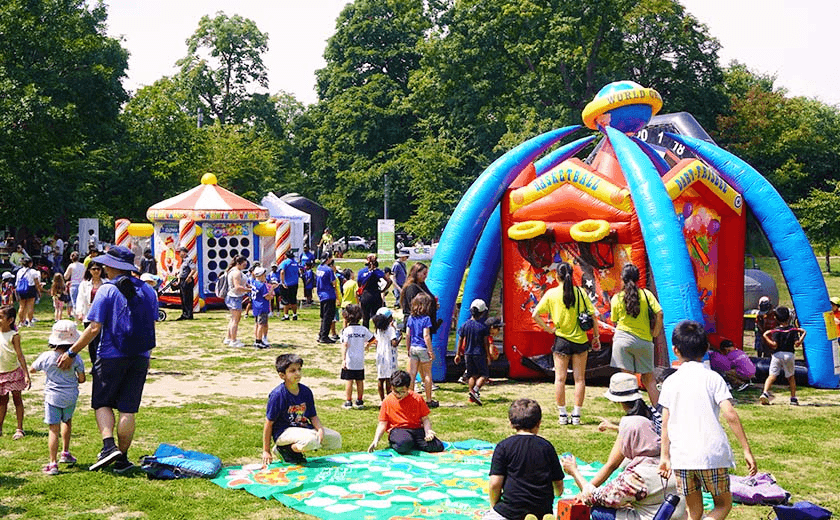 A day at the Grange Festival